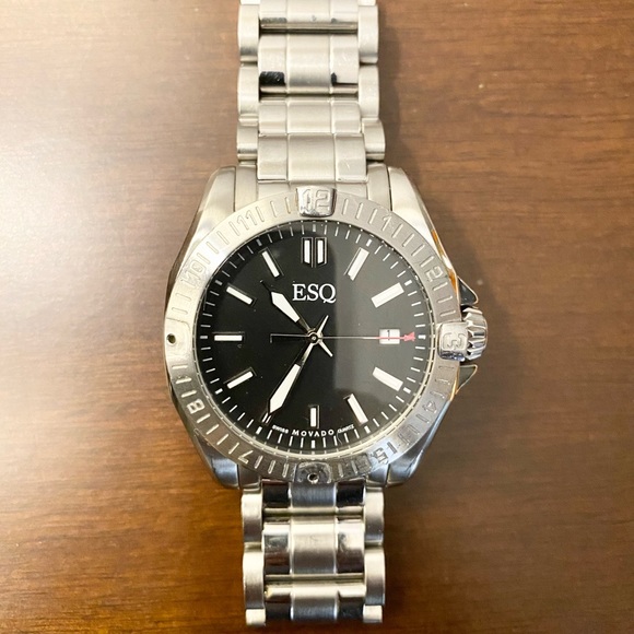 SOLD!! Rare ESQ by Movado Swiss Watch - Picture 4 of 11